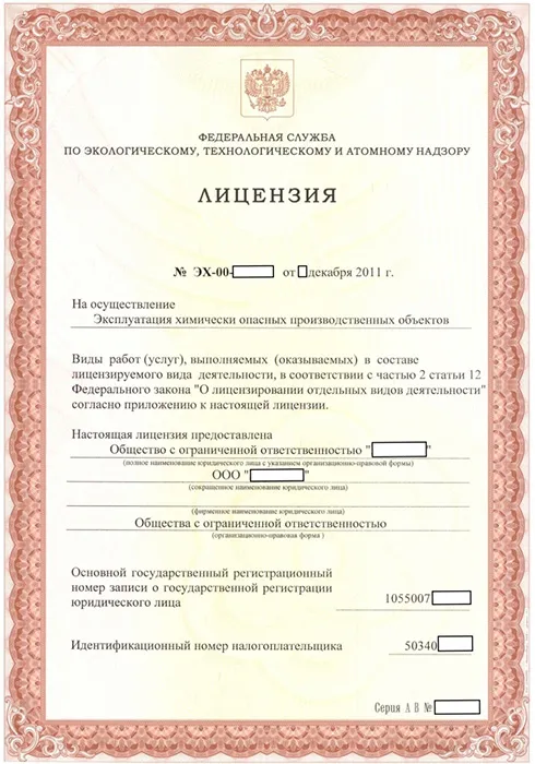 Лицензия